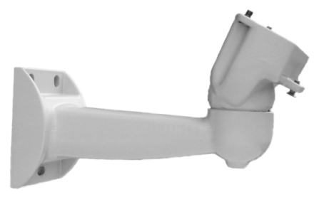 ST700 supporto a parete con passaggio cavi protetto