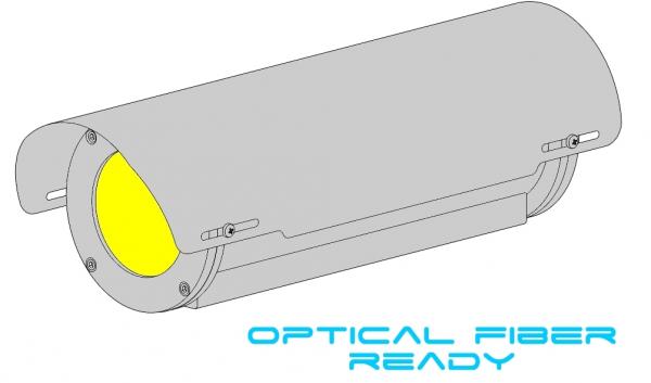 stainless steel housings with integrated optical fiber media converter